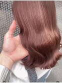 着物/フェミニンロング/似合わせカット/ウェーブミディアム/栄