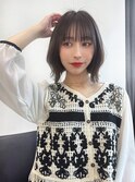 大人気!パツっとボブで一気に垢抜けヘアに