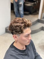 グルーマーズトウキョウ 渋谷店(GROOMER/S TOKYO)&nbsp;ラルフカール スペインカール ハイライト サーフカール