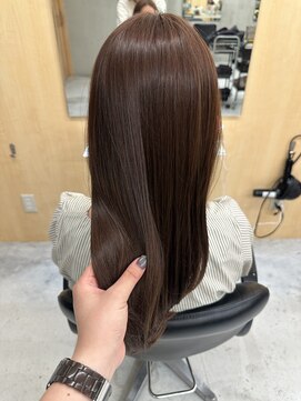 スミス 上野(smith) 艶カラーベージュカラーチョコレートブラウン