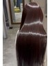 今話題の髪質改善プレミアムストレート カット￥25960→￥22000
