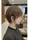 襟足スッキリ丸みショート/小田急相模原