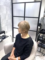 イーズ バイ インス(Yeeee.s by INCE)&nbsp;白髪ぼかし/白髪改善カラー/ショート/透明感カラー/脱白髪染め