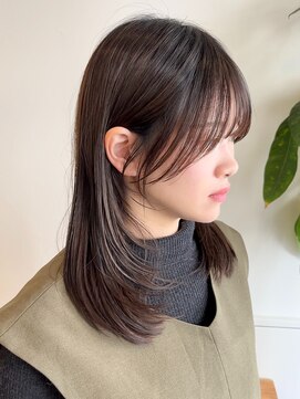 ビューエヒメ(VIEW EHIME) 小顔可愛いレイヤーカット×アッシュカラー20代30代40代