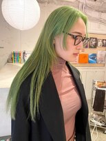 ルーム(Loom.)&nbsp;ハイトーン顔周りレイヤーカットケアブリーチブリーチカラー