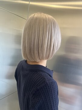 ゴウトゥデイシェアサロン 町田店(GO TODAY SHAiRE SALON) ブロンド×ボブ【町田】