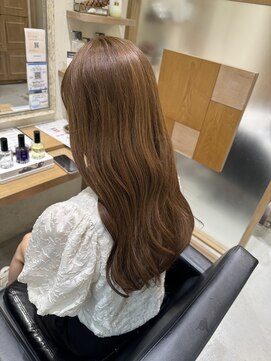 フォルテステラ(FORTE STELLA) 髪質改善/ブリーチなしダブルカラー/オリーブ