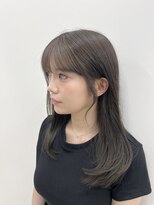 ビーヒアナウ N゜03 金沢駅西店(BE HERE NOW) フェイスレイヤー×グレージュ