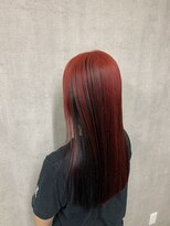 トリコ(ToricO)&nbsp;アンブレラカラー　ダブルカラー　アクリルレッド　チェリー