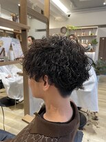 シュヴー 門前仲町(CHEVEUX) 強めパーマ×マッシュ