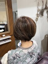 オルシェット(olchette) 白髪ぼかしハイライトショート