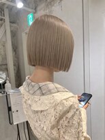 フォト イケブクロ(foto IKEBUKURO)&nbsp;冬のくすみベージュボブ人気です◎