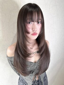 スカイ(SKY) 透明感カラー/髪質改善/縮毛矯正/韓国風レイヤーカット