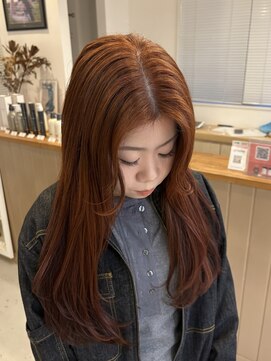 ジジ 宇都宮(Gigi) イメチェンヘアスタイル/オレンジブラウン/宇都宮
