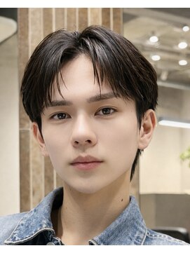 ポーチバイハニー オモテサンドウ(PORCH by HONEY omotesando) センターパート/刈り上げセンターパート/リバースセンターパート