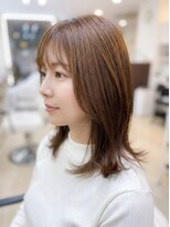 ビーワンヘアー 藤井寺 土師ノ里(B1hair)&nbsp;こなれミディアム