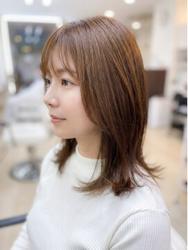 ビーワンヘアー 藤井寺 土師ノ里(B1hair) こなれミディアム