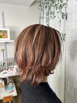 リトル(Re:tle)&nbsp;【河野有希】ハイライト＆バレイヤージュのピンクベージュ