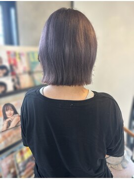 アングゥイー(ungu iE) 色落ちも楽しめるラベンダーグレー