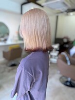 オルヴァ(Orva)&nbsp;ホワイトベージュ裾カラーブラウン
