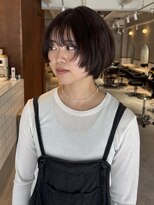 ミュー(miμ)&nbsp;周りと差がつく個性派ショートボブ