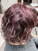 ピークアブー アヴェダ ギンザシックス(PEEK-A-BOO AVEDA GINZASIX) 【ラベンダーピンク】グレーヘア ピンクヘア ◆