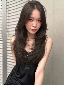 コードライン はりま勝原店(CODE.LINE) 《CODE.LINE》束感レイヤーカットミディアムロング