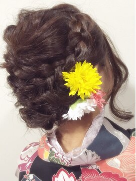 アクティフ(actif) 浴衣アレンジ