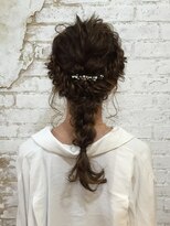 ニコ(nico...)&nbsp;ふわふわ編み込みアレンジ