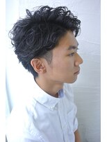 ムーンジェジェ(moon jeje) 好感度抜群！アップバング×リバースパーマ★  藤原