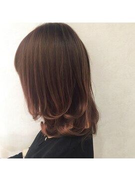 アトリエ ローナ(atelier Lo-nA haircare & design) ピンクグラデーション