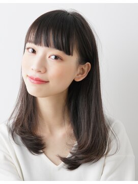 ルータス(loutus) 【loutus】セミロングとぱっつん前髪/武蔵小杉[前髪]