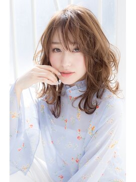 シェイプスヘアデザイン 自治医大店(Shape's hair design) 大人カワイイゆるふわスタイル