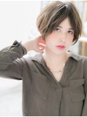*mod's上尾*前下がり…外国人風フレンチショートa