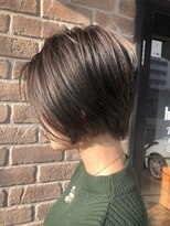 ヘアメイクエイト 丸山店(hair make No.8)&nbsp;【担当＊岩切祐樹】ショートヘア×アッシュ