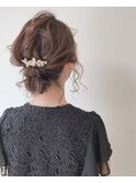 お呼ばれヘアアレンジ◎
