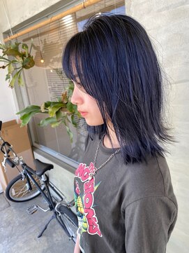 ナイーブヘアデザイン(NAiVE HAIR DESIGN) 【NAiVE hair】NAVYCOLOR