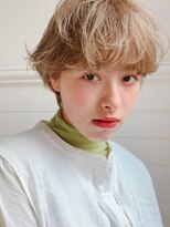 『December』ミルクティーベージュ×マッシュショート