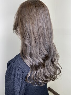 ヘアリゾートユア 新大久保店(hair resort YuA) グレーバイオレッドカラー