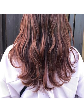 ヘアー ファルル(HAIR FaLuLu) ピンクベージュ/ハイレイヤー