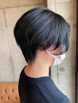 ヘアーアンドメイク ファット(Hair&Make PHAT) 大人クールなブルージュカラーベリーショート30代40代