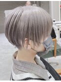 スーツ短髪ツーブロック束感モテる黒髪シークレットパーマ流行
