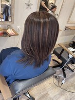 マロウ(marou)&nbsp;白髪ぼかしのハイライト