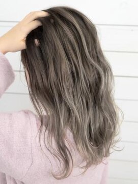 オーブヘアー ラン 網走店(AUBE HAIR run) 【AUBE HAIR】外国人風ハイライト