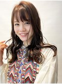  [オージュアサロン/恵比寿]髪質改善/大きめウェーブロング