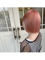 ヘアメイク アンジー(hair make anjii) ハイトーンピンク