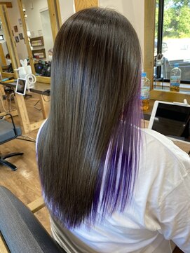 ルッカヘアガーデン バイ ラッシュゴールド(RUCCA HAIR GARDEN by LUSH GOLD) インナーカラー