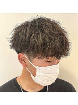 メンズデザイン シャビ(Men's design Shabbi) マッシュ×ツイストスパイラルパーマ