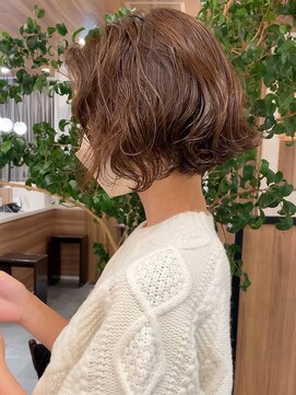 ビュートリアム ギンザ(BEAUTRIUM) 柔らかな印象の大人ニュアンスウェーブ◇ショートボブ