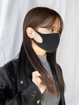 アフロート ギンザ(AFLOAT GINZA) 【白川】20代30代40代シースルーバング前髪編み込み23.5.6